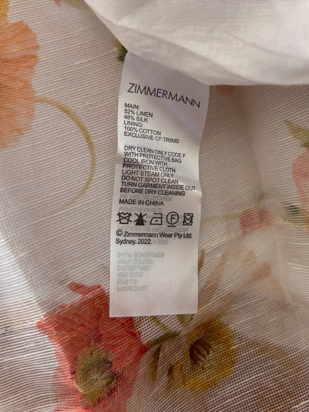 Zimmermann brand new